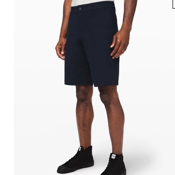 LULULEMON Commission Relaxed Fit Shorts 11" *Warpstreme - True Navy - Picture 2 of 8